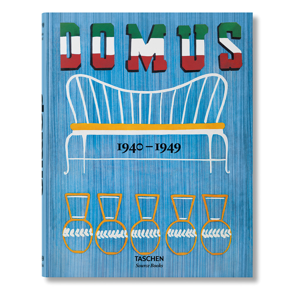 Taschen designové knihy Domus 1940-1949