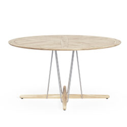 Carl Hansen designové zahradní odkládací stolky Embrace Outdoor Table (Ø140 cm)