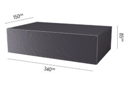 Platinum designové zahradní ochranné plachty na nábytek AeroCovers (340 x 150 cm)