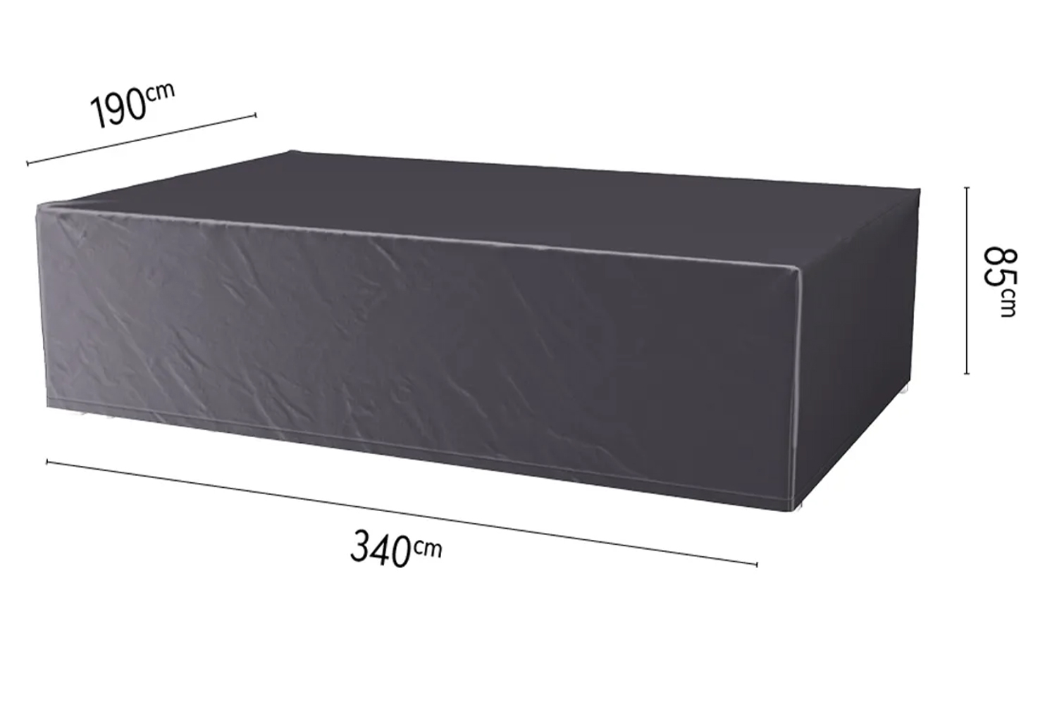 Platinum designové zahradní ochranné plachty na nábytek AeroCovers (340 x 190 cm)