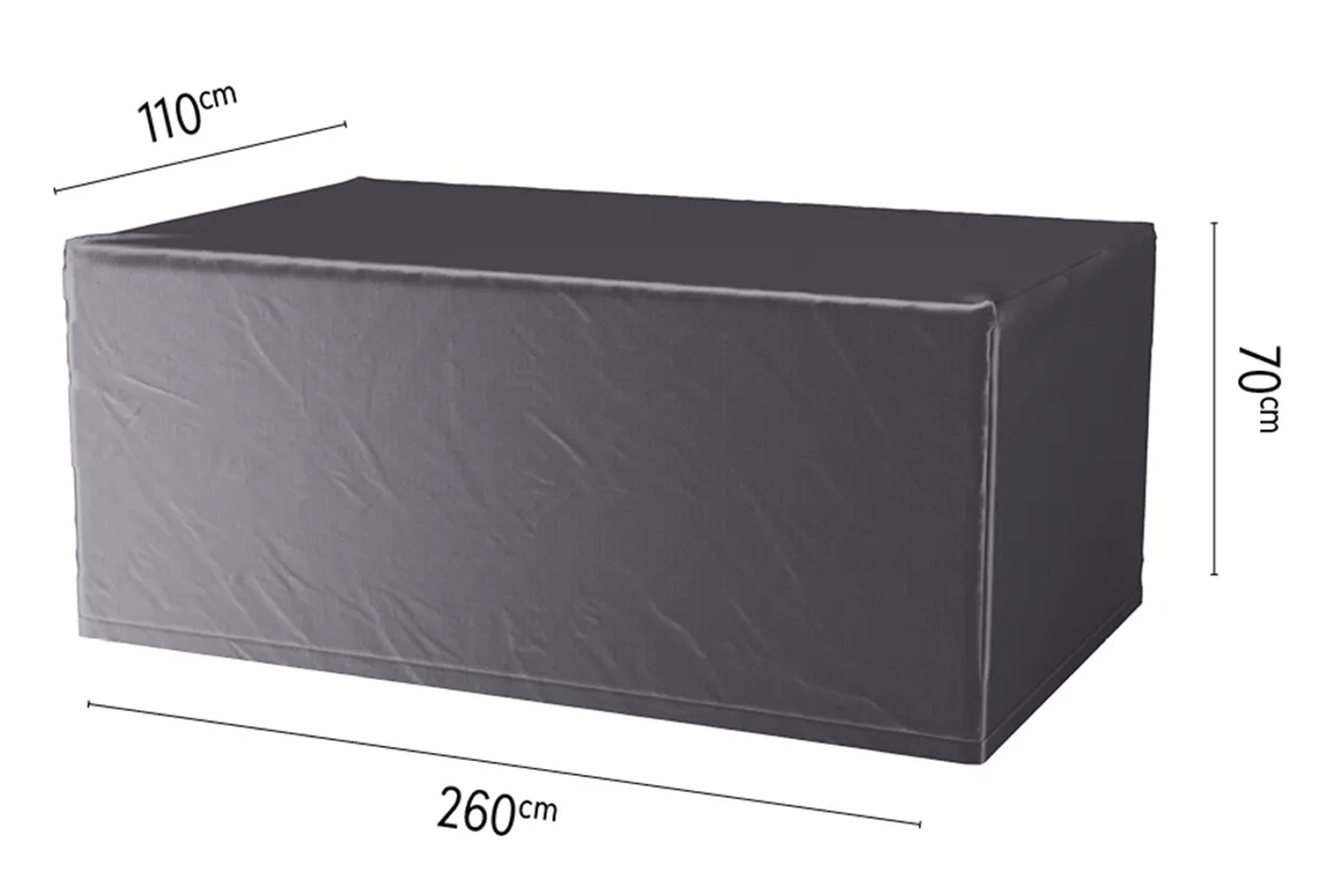 Platinum designové zahradní ochranné plachty na nábytek AeroCovers (260 x 110 cm)
