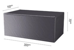Platinum designové zahradní ochranné plachty na nábytek AeroCovers (300 x 110 cm)
