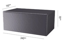 Platinum designové zahradní ochranné plachty na nábytek AeroCovers (340 x 110 cm)