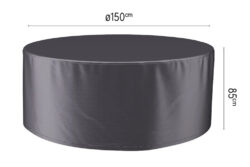 Platinum designové zahradní ochranné plachty na nábytek AeroCovers (Ø150 cm)