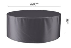 Platinum designové zahradní ochranné plachty na nábytek AeroCovers (Ø200 cm)
