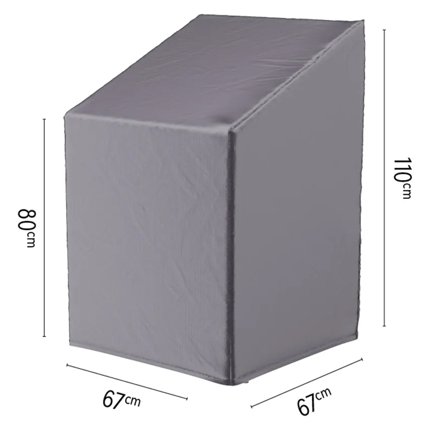 Platinum designové zahradní ochranné plachty na nábytek AeroCovers (67 x 67 x 80-110 cm)