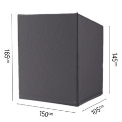 Platinum designové zahradní ochranné plachty na nábytek AeroCovers (150 x 105 x 145-165 cm)