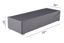 Platinum designové zahradní ochranné plachty na nábytek AeroCovers (210 x 90 x 30 cm)