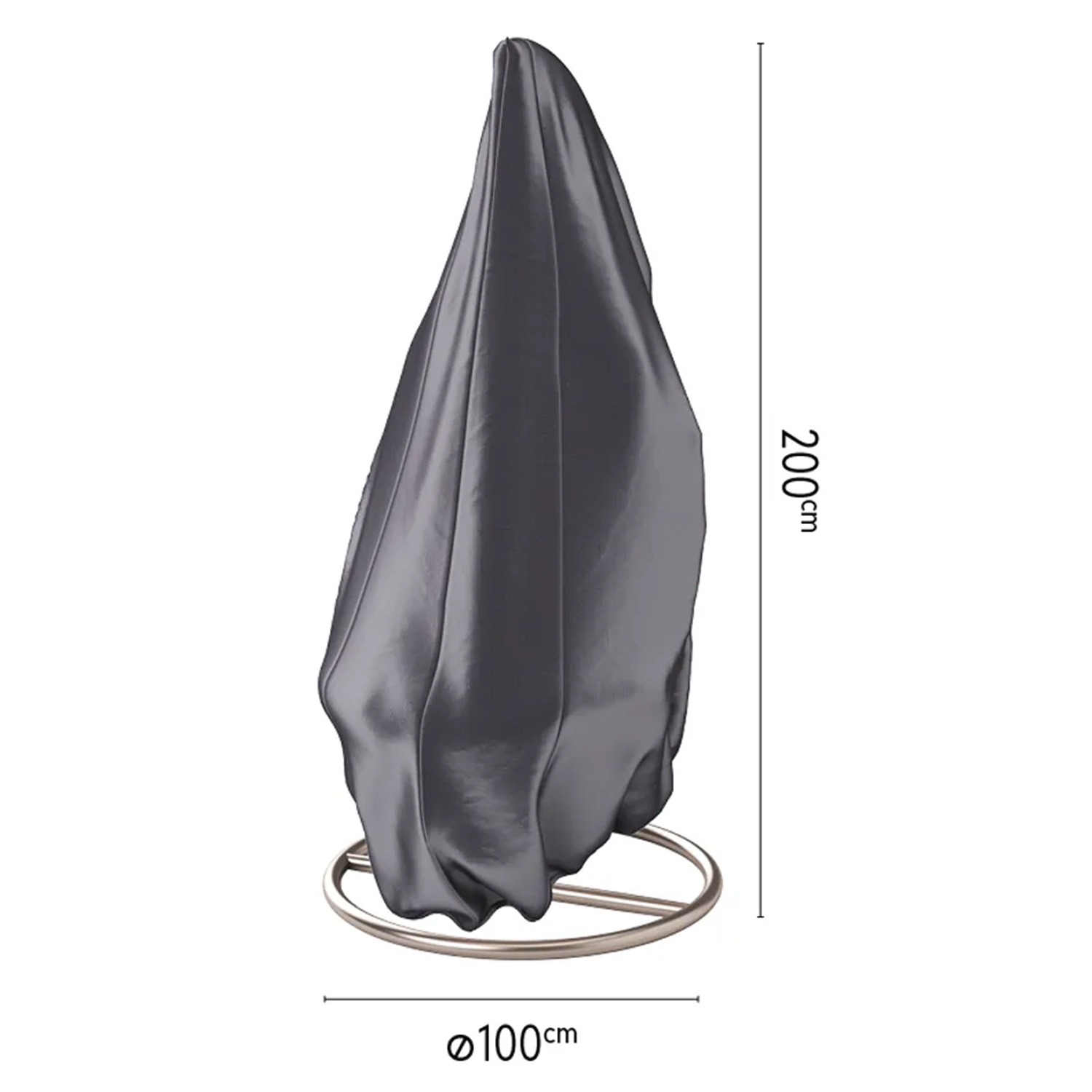 Platinum designové zahradní ochranné plachty na nábytek AeroCovers (Ø100 x 200 cm)