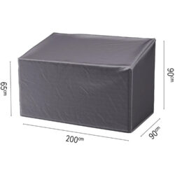 Platinum designové zahradní ochranné plachty na nábytek AeroCovers (200 x 90 x 65-90 cm)