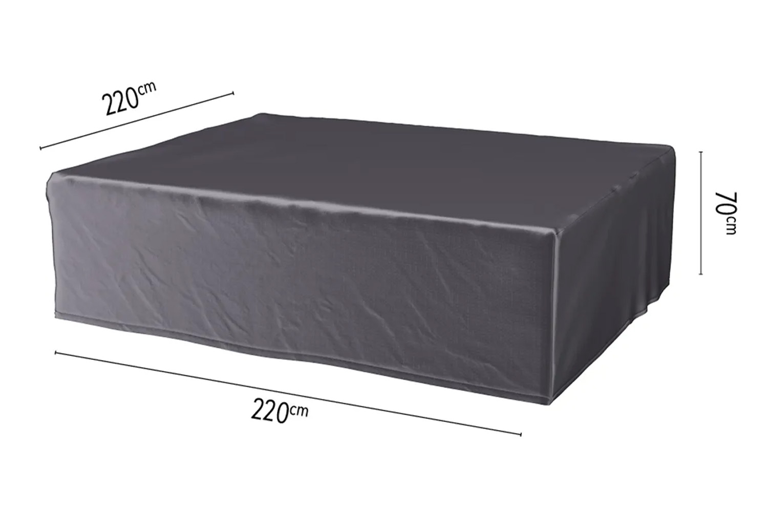 Platinum designové zahradní ochranné plachty na nábytek AeroCovers (220 x 220 cm)