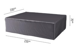 Platinum designové zahradní ochranné plachty na nábytek AeroCovers (235 x 235 cm)