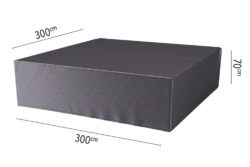 Platinum designové zahradní ochranné plachty na nábytek AeroCovers (300 x 300 cm)
