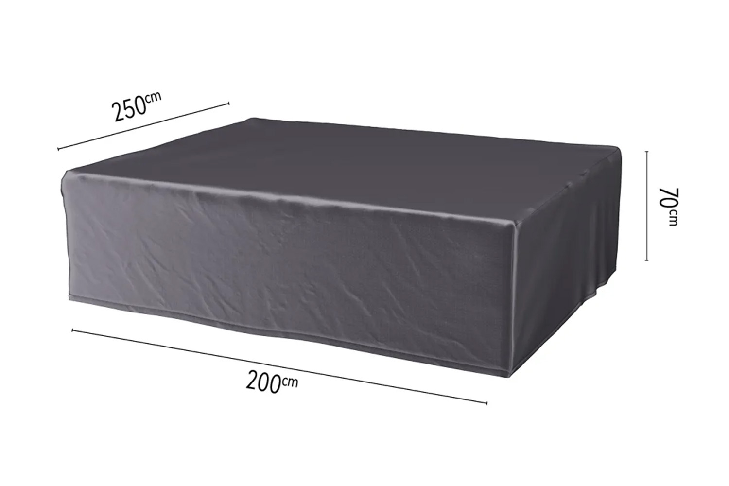 Platinum designové zahradní ochranné plachty na nábytek AeroCovers (250 x 200 cm)