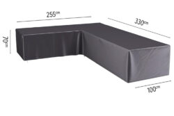 Platinum designové zahradní ochranné plachty na nábytek AeroCovers (330 x 255 x 100 cm)