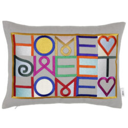 Vitra designové polštáře Embroidered pillows Light Grey