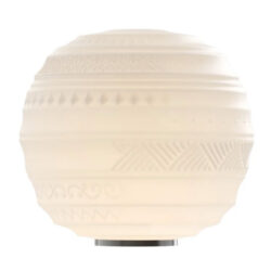 Karman designové stolní lampy Braille (Ø25 cm)