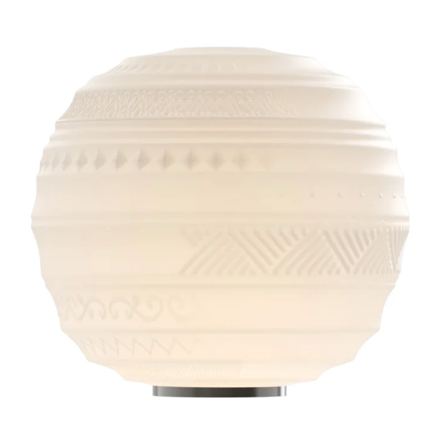 Karman designové stolní lampy Braille (Ø25 cm)
