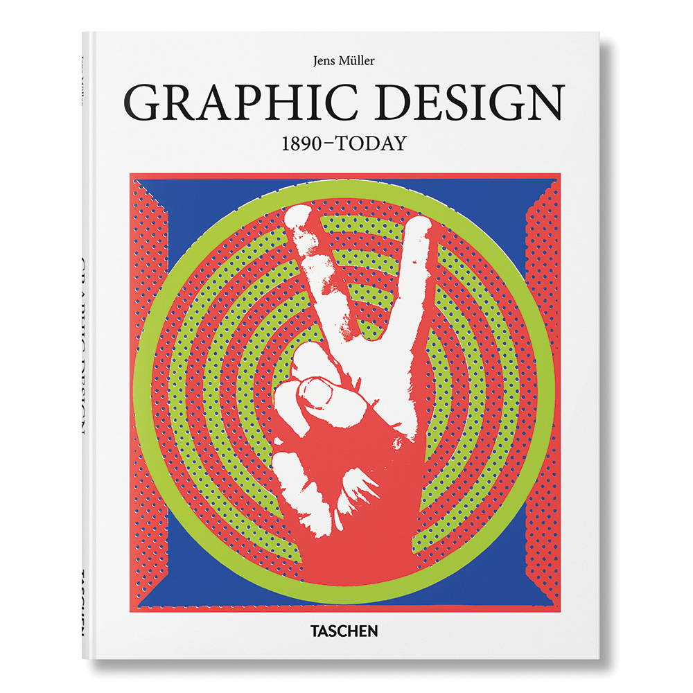 Taschen designové knihy Graphic Design 1890-Today
