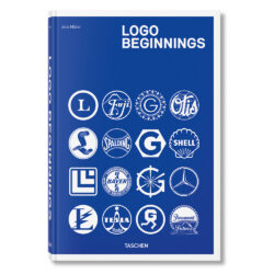 Taschen designové knihy Logo Beginnings
