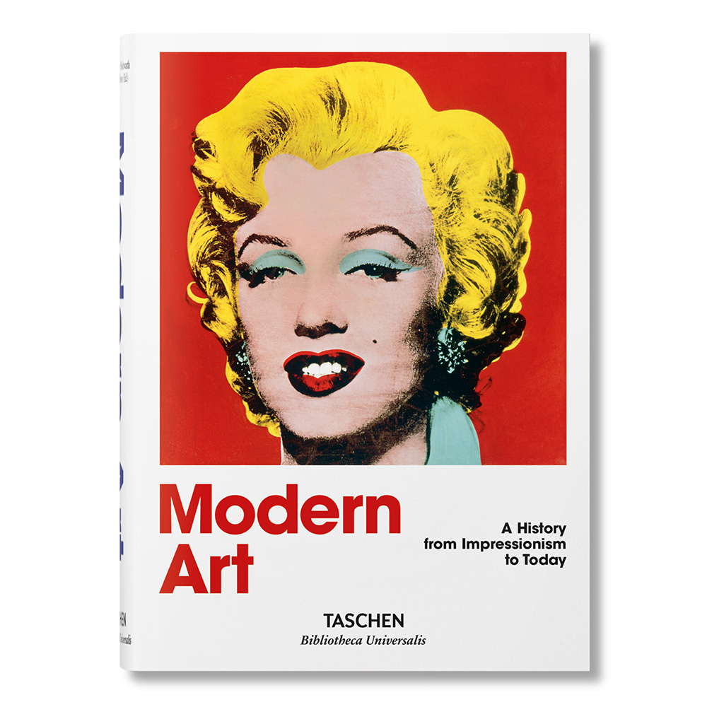 Taschen designové knihy Modern Art. A History from Impressionism to Today