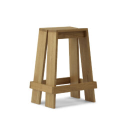 Normann Copenhagen designové barové židle Let Barstool Low (65 cm)