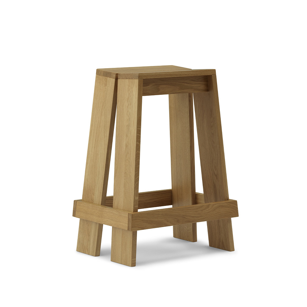 Normann Copenhagen designové barové židle Let Barstool Low (65 cm)