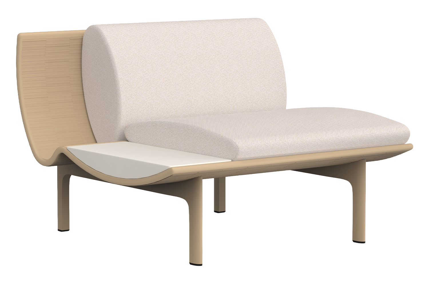 Gandiablasco designová zahradní křesla Dunne Lounge Chair With Table