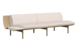 Gandiablasco designové zahradní sedačky Dunne 3 Seater Sofa With Table