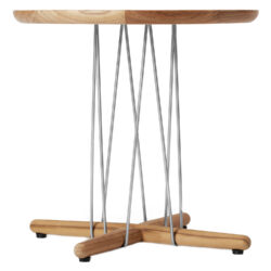 Carl Hansen designové zahradní odkládací stolky Embrace Lounge Table (48Ø cm)