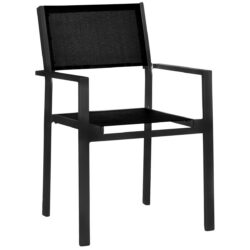 Výprodej Jan Kurtz designové židle Cubic (černá konstrukce/ černá síťovina)