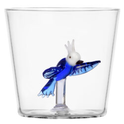 Ichendorf Milano designové sklenice na vodu Talking Trees Tumbler Blue Tropical Bird