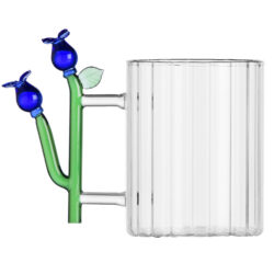 Ichendorf Milano designové šálky na čaj Botanica Optic Mug Blue Flower
