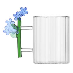 Ichendorf Milano designové šálky na čaj Botanica Optic Mug Light Blue Flower