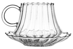 Ichendorf Milano designové šálky na čaj Folk Tea Cup With Saucer