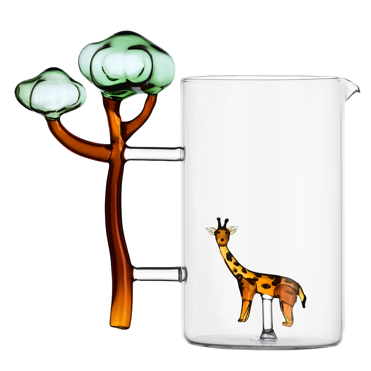 Ichendorf Milano designové džbány Savannah Giraffe And Baobab Jug