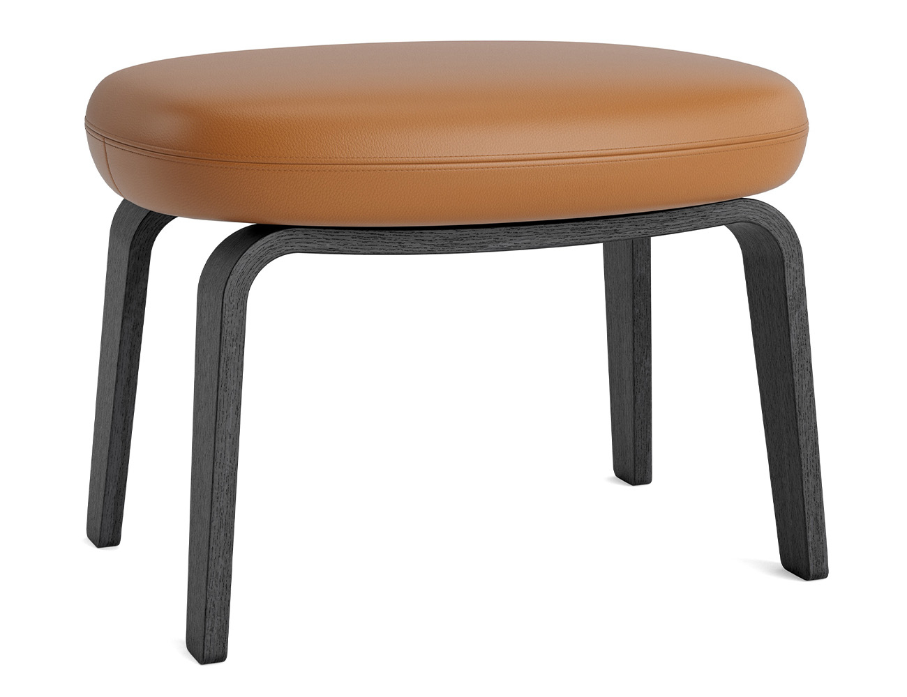 Normann Copenhagen designová křesla Era Footstool Wood Base