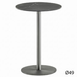 Pedrali designové jídelní stoly Inox 4400 (Ø 49cm)