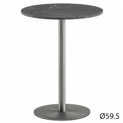 Pedrali designové jídelní stoly Inox 4400 (Ø 59.5 cm)