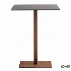 Pedrali designové jídelní stoly Inox 4402 (60x60 cm)