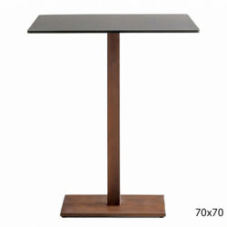 Pedrali designové jídelní stoly Inox 4402 (70x70 cm)
