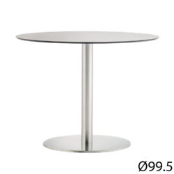 Pedrali designové jídelní stoly Inox 4430 (Ø 99.5 cm)