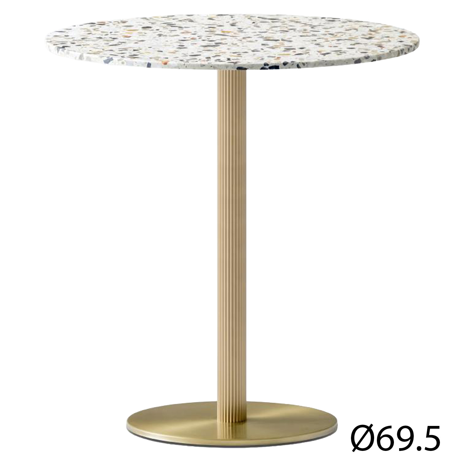 Pedrali designové kavárenské stoly Blume 5520 (Ø 69.5 cm)