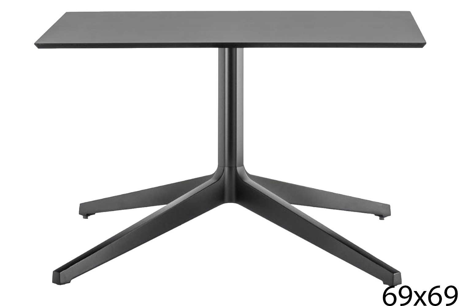 Pedrali designové konferenční stoly Ypsilon 4 Square 4795 (69x69 cm)