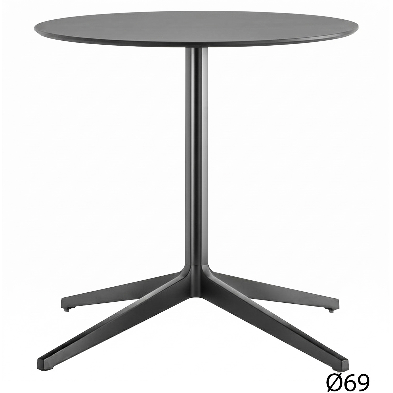 Pedrali designové jídelní stoly Ypsilon 4 Round 4795 (Ø 69cm)