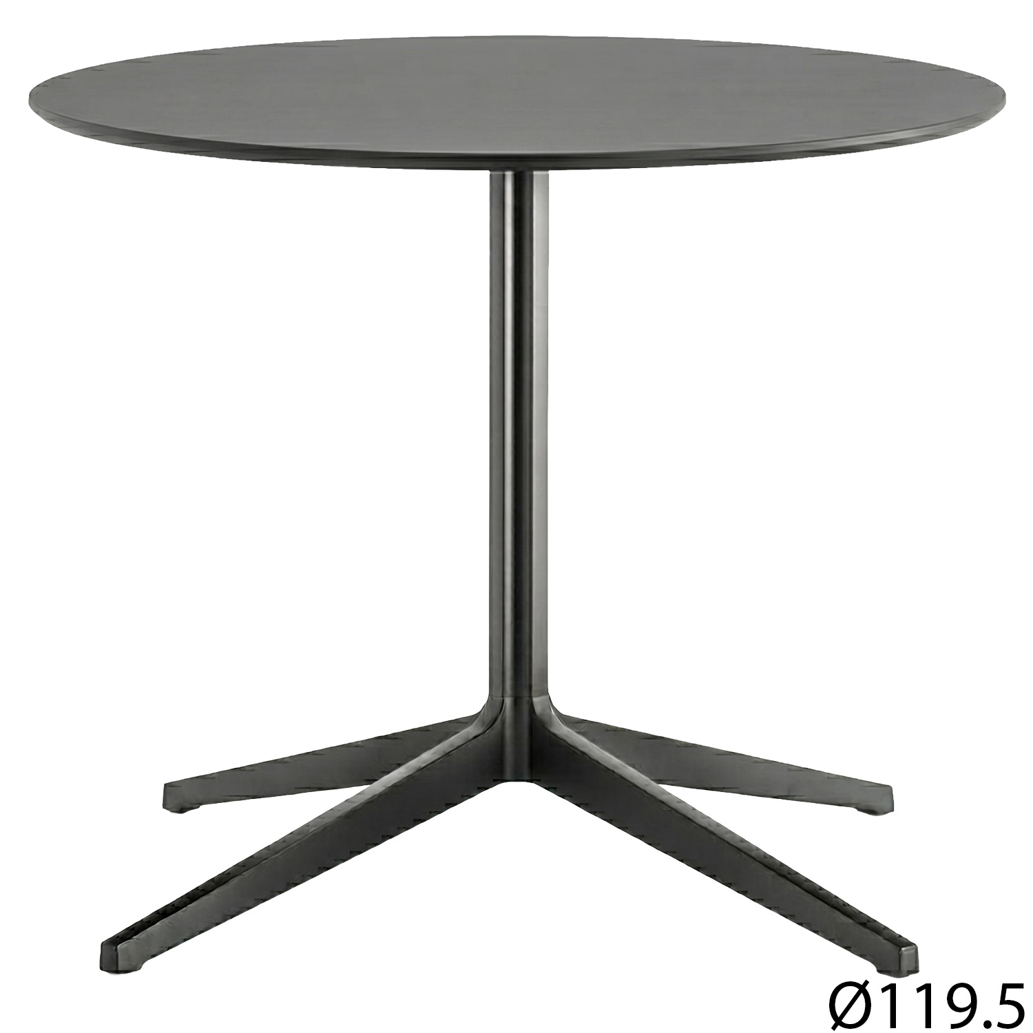 Pedrali designové jídelní stoly Ypsilon 4 Round 4795 (Ø 119.5 cm)