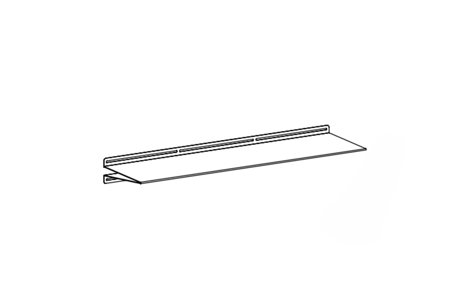 Mogg designové police Free.dot Shelf 60