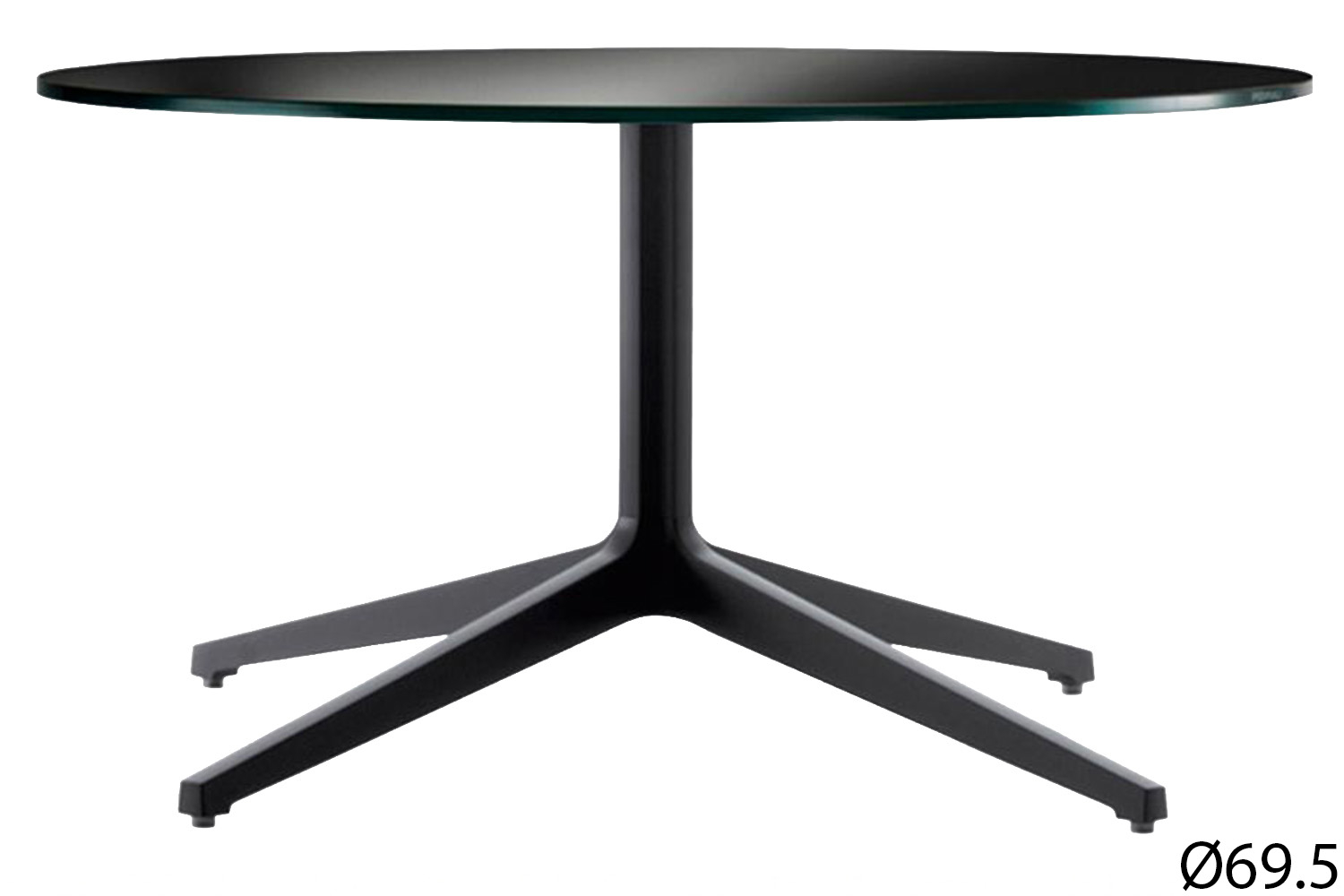 Pedrali designové konferenční stoly Ypsilon 4 Round 4795 (Ø 69.5 cm)