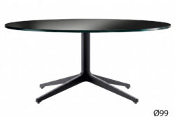 Pedrali designové konferenční stoly Ypsilon 4 Round 4795 (Ø 99cm)