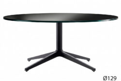 Pedrali designové konferenční stoly Ypsilon 4 Round 4795 (Ø 129 cm)